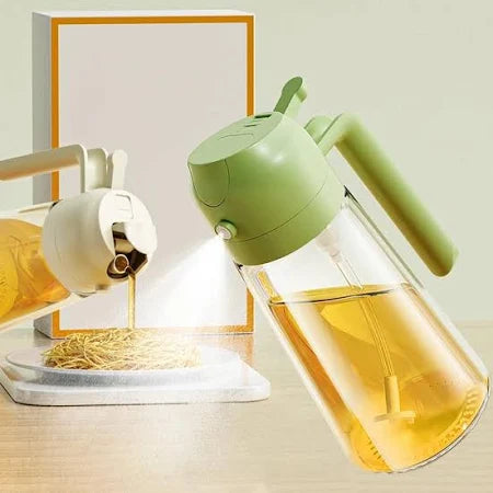 2 in 1 oil sprayer and dispenser