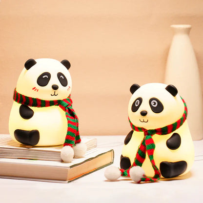 Panda shape LED night lamp