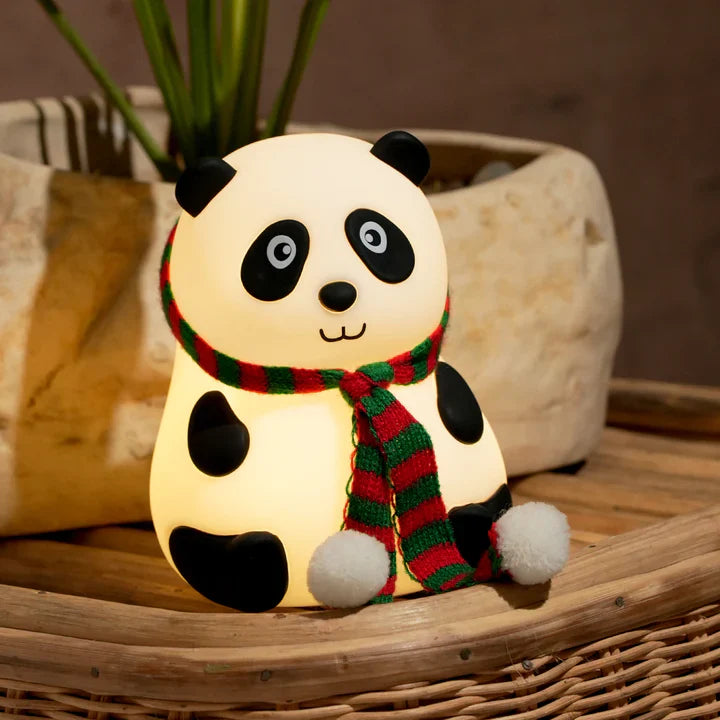 Panda shape LED night lamp