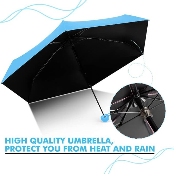 capsule-shaped mini folding umbrella