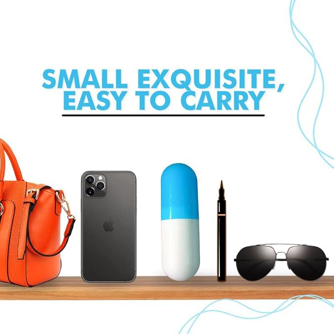 capsule-shaped mini folding umbrella