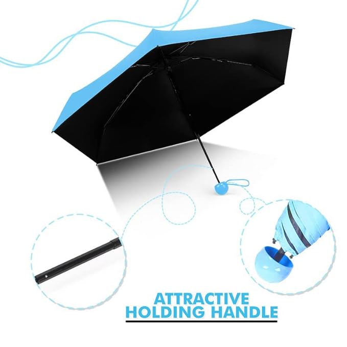 capsule-shaped mini folding umbrella