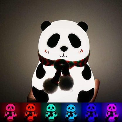 Panda shape LED night lamp