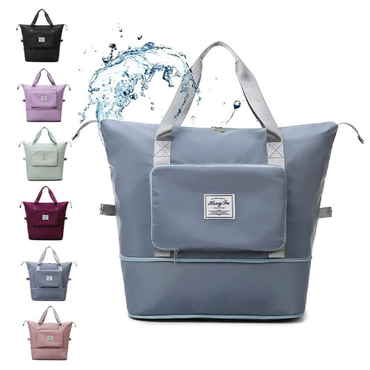 Large Capacity Waterproof Folding Travel Bag - Lightweight & Durable