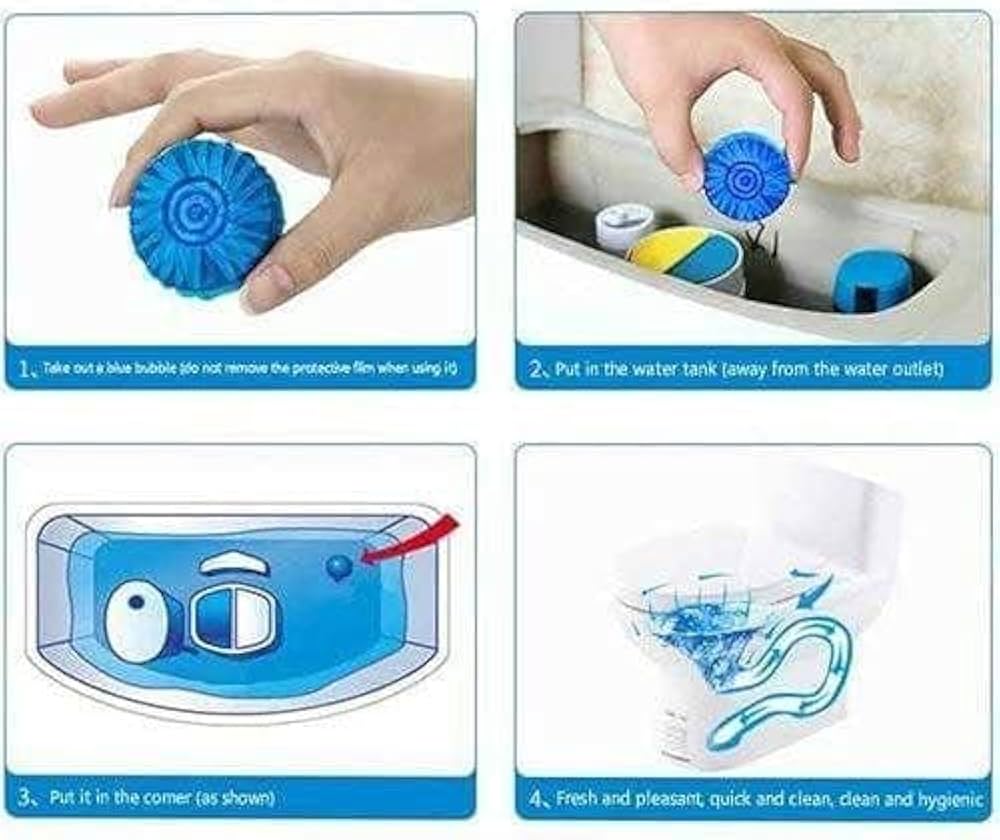 Disposable Toilet Bowl Cleaner tablets