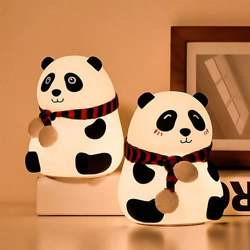 Panda shape LED night lamp