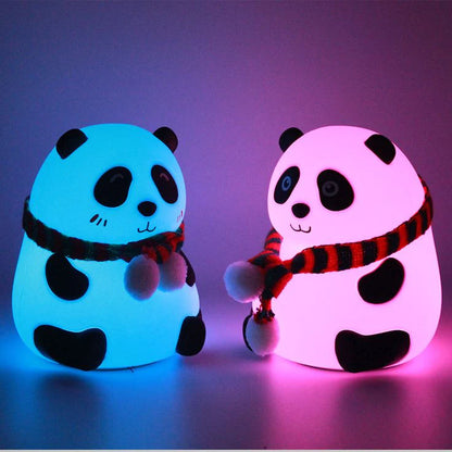 Panda shape LED night lamp