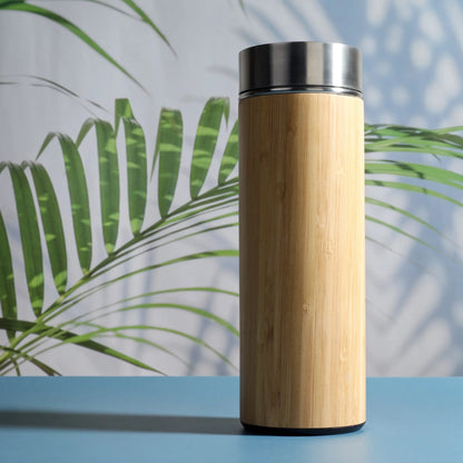 Bamboo Thermos Bottle – Eco-Friendly