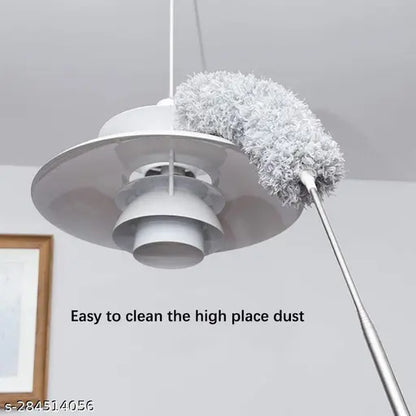 Telescopic Duster With Bendable Head for Ceiling Fans & High Areas