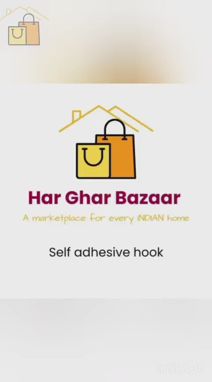 Self-Adhesive Wall Hooks - 12 pcs.